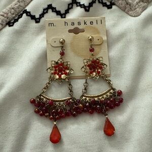 M. Haskell Chandelier Earrings